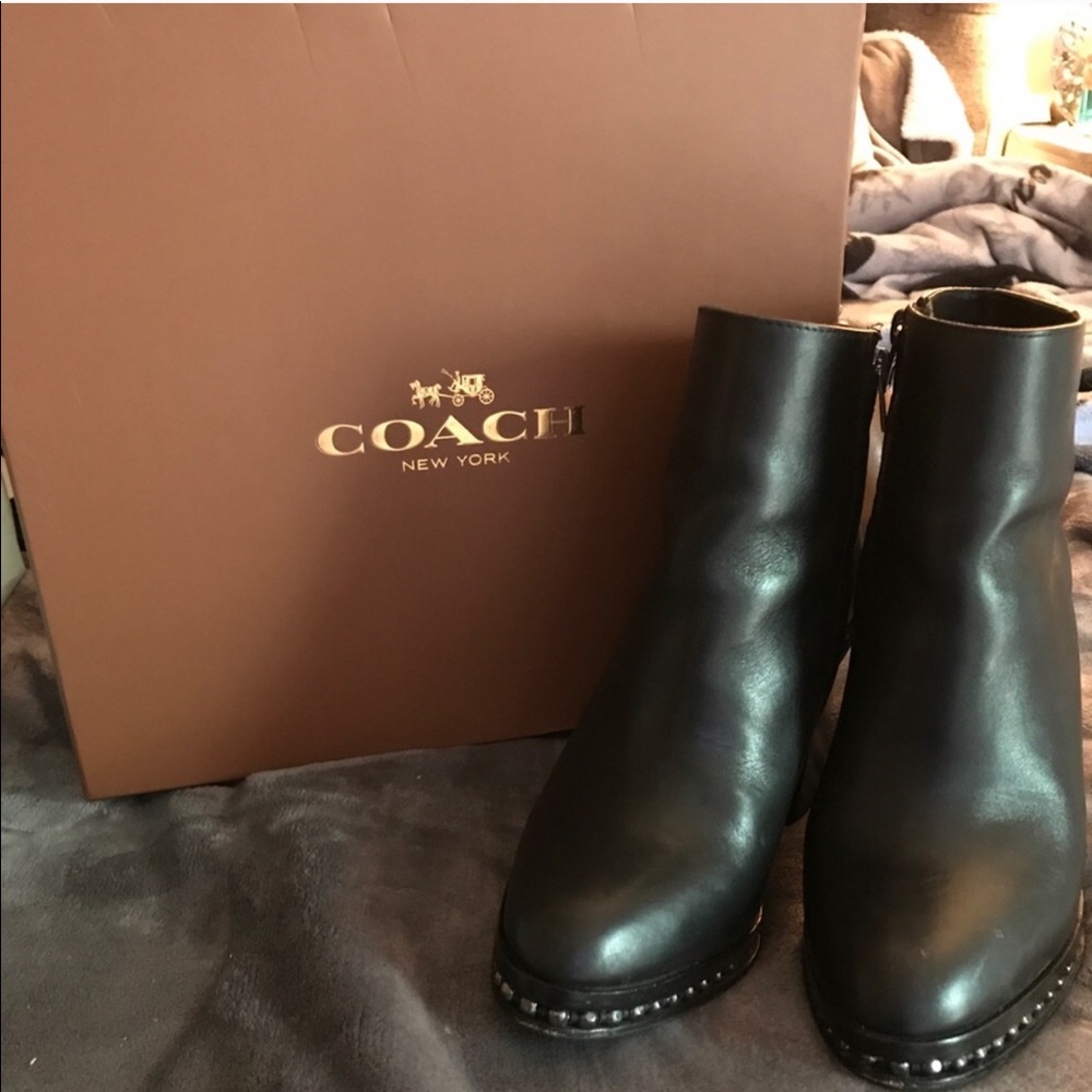 Coach Booties- Justina